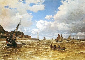 莫奈画作背景
